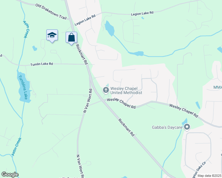 map of restaurants, bars, coffee shops, grocery stores, and more near 312 Wesley Mill Lane in Villa Rica