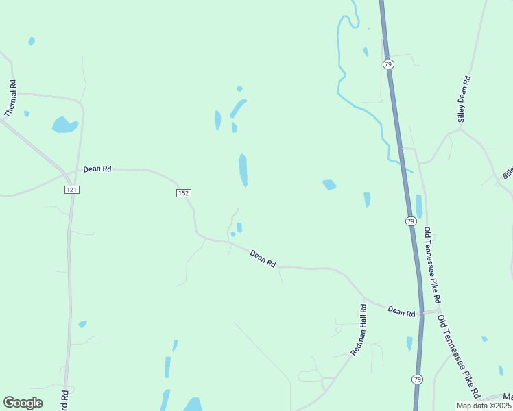 map of restaurants, bars, coffee shops, grocery stores, and more near 3910 Dean Road in Dixiana