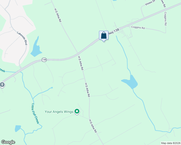 map of restaurants, bars, coffee shops, grocery stores, and more near 3435 Davan Lane in Monroe