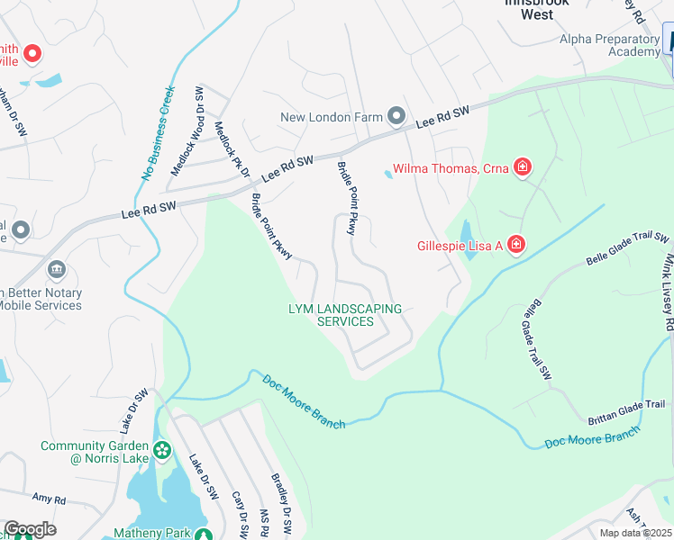 map of restaurants, bars, coffee shops, grocery stores, and more near Arabian Way Southwest in Snellville