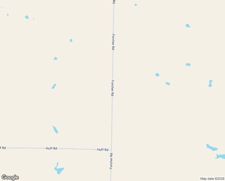 map of restaurants, bars, coffee shops, grocery stores, and more near Forcher Road in Archer County