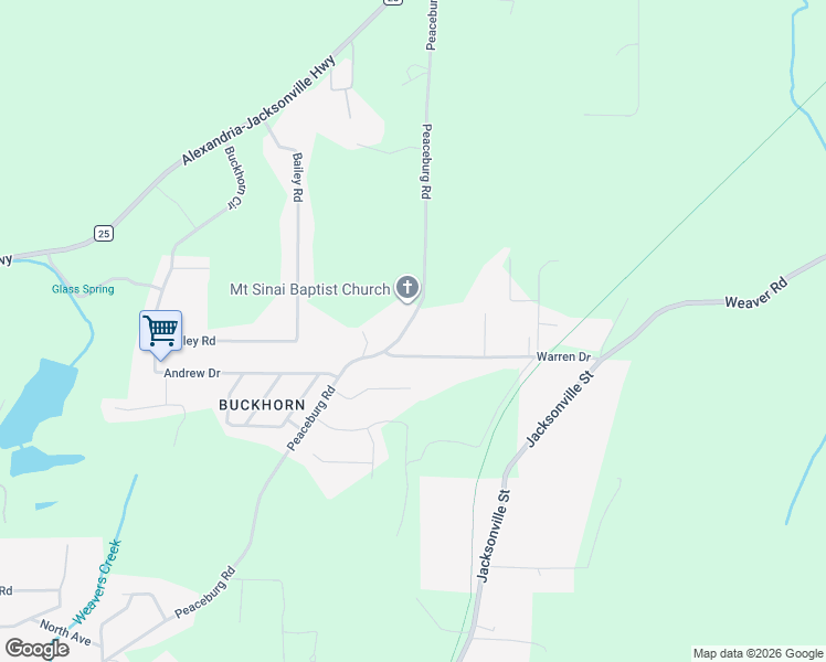 map of restaurants, bars, coffee shops, grocery stores, and more near 2128 Peaceburg Road in Jacksonville