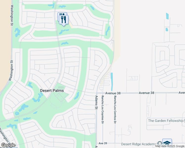 map of restaurants, bars, coffee shops, grocery stores, and more near 78798 Tamarind Pod Court in Palm Desert