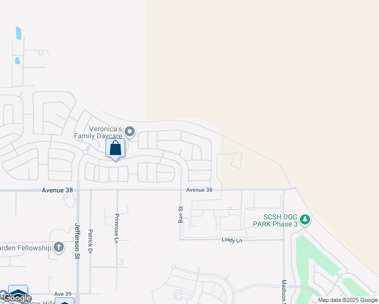 map of restaurants, bars, coffee shops, grocery stores, and more near 37635 Severn Place in Indio