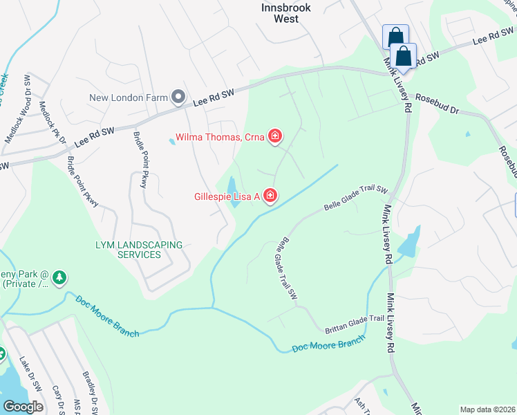 map of restaurants, bars, coffee shops, grocery stores, and more near 4600 Gin Plantation Drive in Snellville