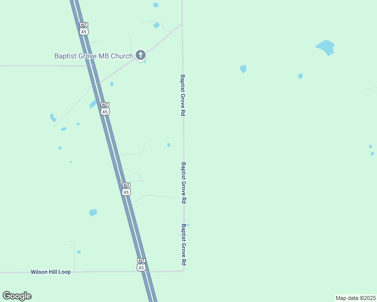 map of restaurants, bars, coffee shops, grocery stores, and more near 10054 Baptist Grove Road in Prairie
