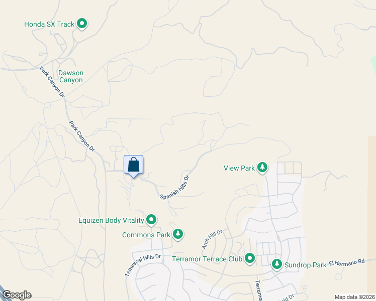 map of restaurants, bars, coffee shops, grocery stores, and more near 11377 Diamond Back Road in Corona