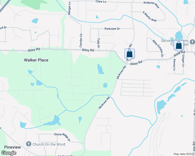 map of restaurants, bars, coffee shops, grocery stores, and more near 1059 Buckboard Court in Douglasville