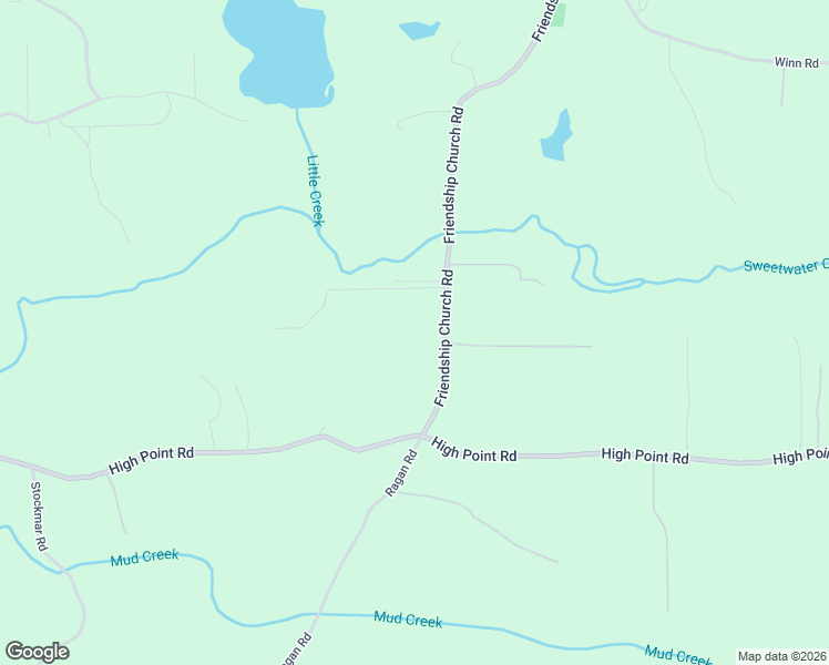 map of restaurants, bars, coffee shops, grocery stores, and more near 1942 Friendship Church Road in Douglasville