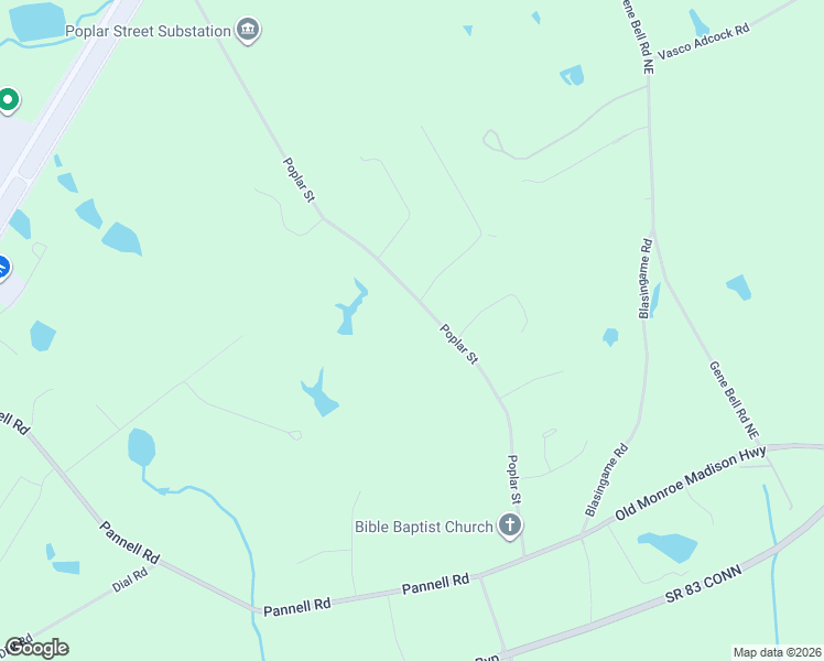 map of restaurants, bars, coffee shops, grocery stores, and more near 769 Stillbrook Road in Monroe