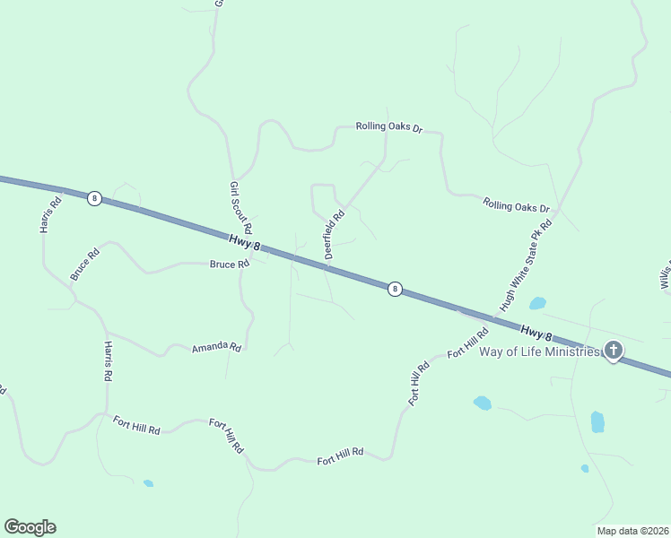 map of restaurants, bars, coffee shops, grocery stores, and more near 24788 Mississippi 8 in Grenada