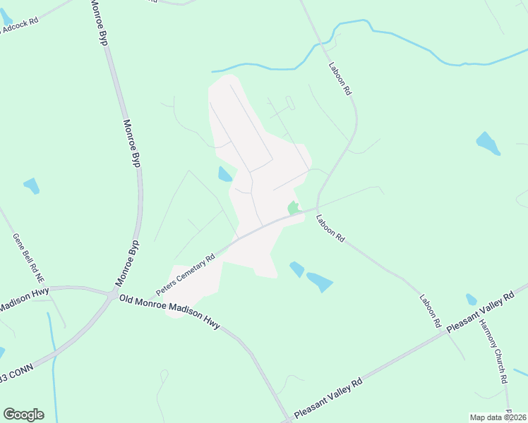 map of restaurants, bars, coffee shops, grocery stores, and more near 432 Brookshire Drive in Monroe