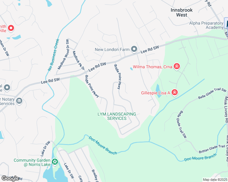 map of restaurants, bars, coffee shops, grocery stores, and more near 4092 Arabian Way Southwest in Snellville