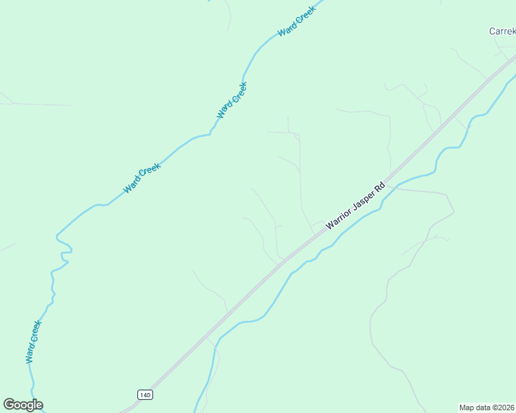 map of restaurants, bars, coffee shops, grocery stores, and more near 9560 Sharritt Clayton Road in Warrior