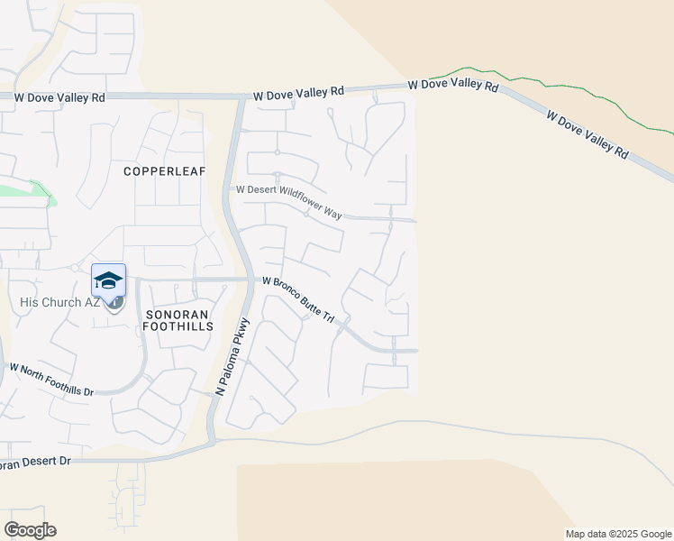 map of restaurants, bars, coffee shops, grocery stores, and more near 1626 West Burnside Trail in Phoenix
