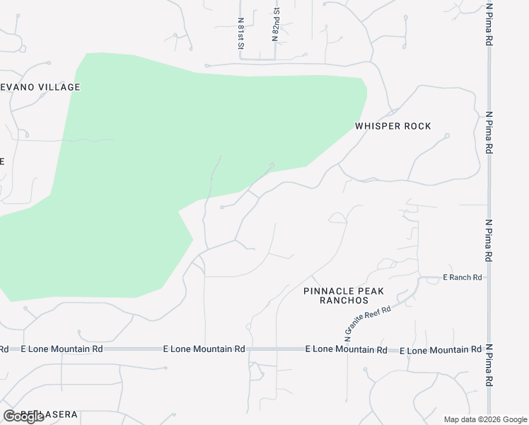 map of restaurants, bars, coffee shops, grocery stores, and more near 8190 East Ranch Road in Scottsdale