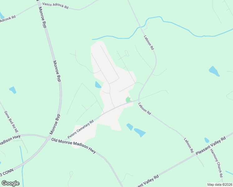 map of restaurants, bars, coffee shops, grocery stores, and more near 432 Brookshire Drive in Monroe