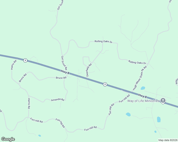 map of restaurants, bars, coffee shops, grocery stores, and more near 24788 Highway 8 in Grenada