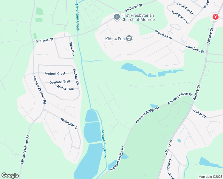 map of restaurants, bars, coffee shops, grocery stores, and more near 924 Lopez Lane in Monroe