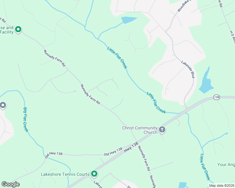 map of restaurants, bars, coffee shops, grocery stores, and more near 905 Nunnally Farm Road in Monroe