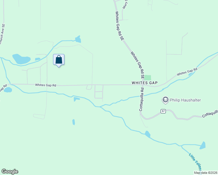 map of restaurants, bars, coffee shops, grocery stores, and more near 1075 Whites Gap Road in Jacksonville
