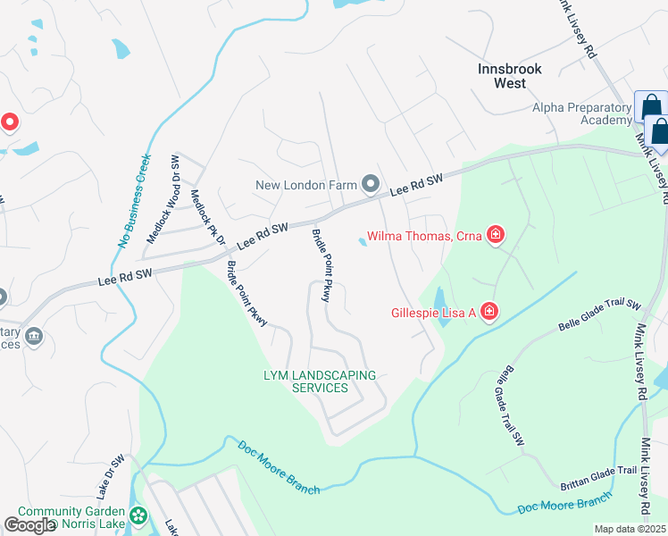 map of restaurants, bars, coffee shops, grocery stores, and more near 5355 Bridle Point Parkway in Snellville