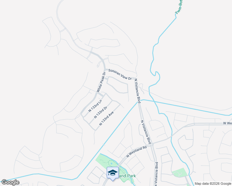 map of restaurants, bars, coffee shops, grocery stores, and more near Prince Mountain in Peoria