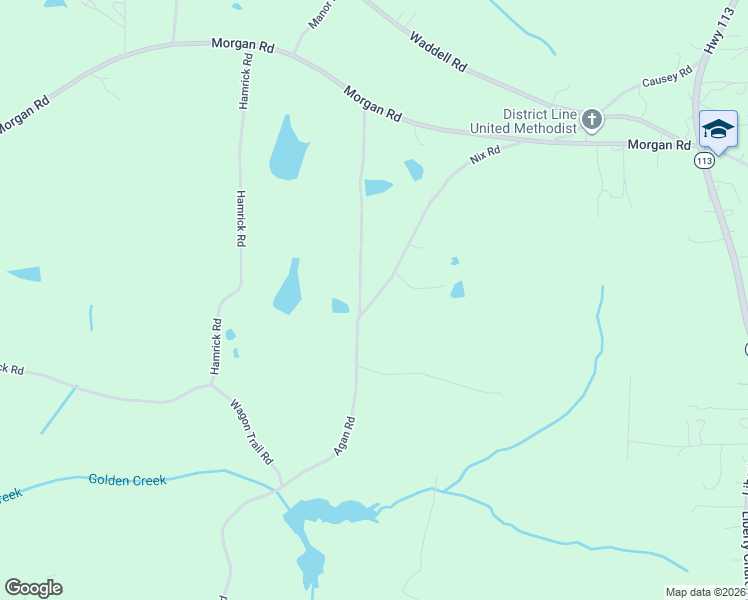map of restaurants, bars, coffee shops, grocery stores, and more near 770 Nix Road in Bremen