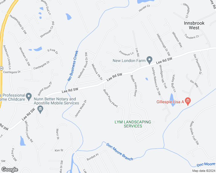 map of restaurants, bars, coffee shops, grocery stores, and more near 4127 Caspian Trace in Snellville