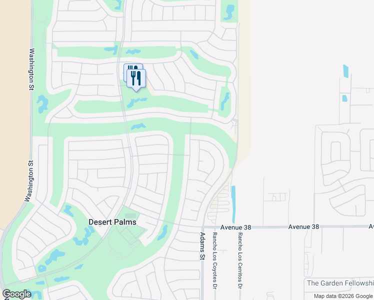 map of restaurants, bars, coffee shops, grocery stores, and more near 37255 Pineknoll Avenue in Palm Desert