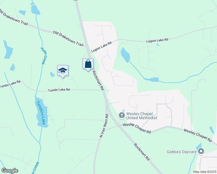 map of restaurants, bars, coffee shops, grocery stores, and more near 2505 Rockmart Road in Villa Rica