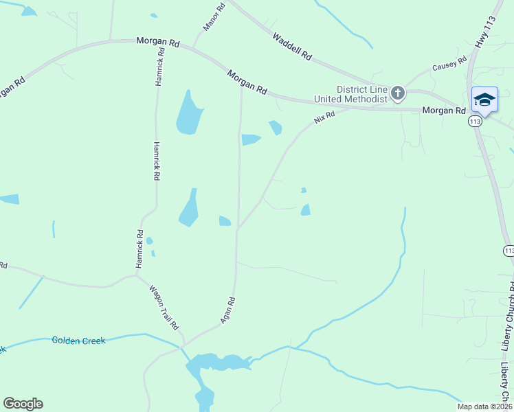 map of restaurants, bars, coffee shops, grocery stores, and more near 844 Nix Road in Bremen