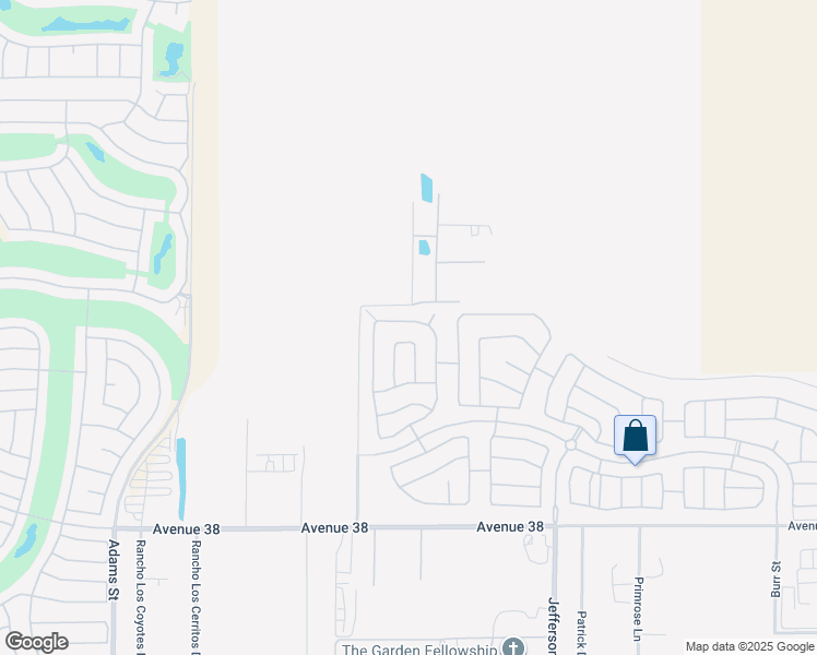 map of restaurants, bars, coffee shops, grocery stores, and more near 79667 Winsford Drive in Indio
