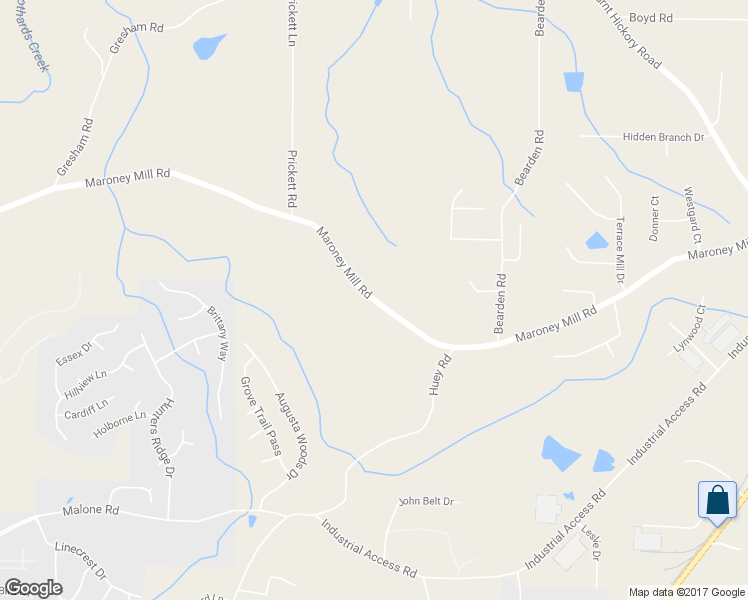 map of restaurants, bars, coffee shops, grocery stores, and more near 4694 Maroney Mill Road in Douglasville