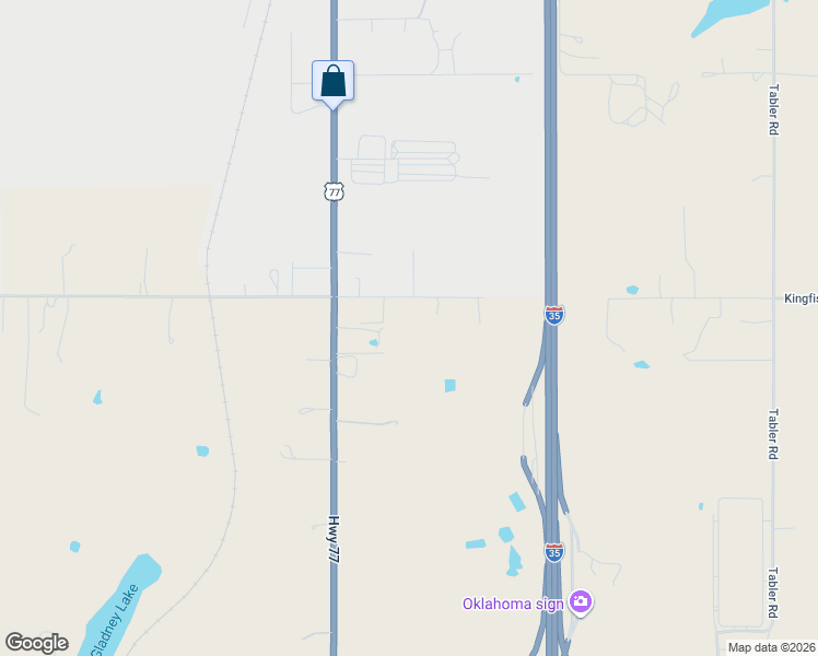 map of restaurants, bars, coffee shops, grocery stores, and more near 11781 Sandpiper Road in Thackerville