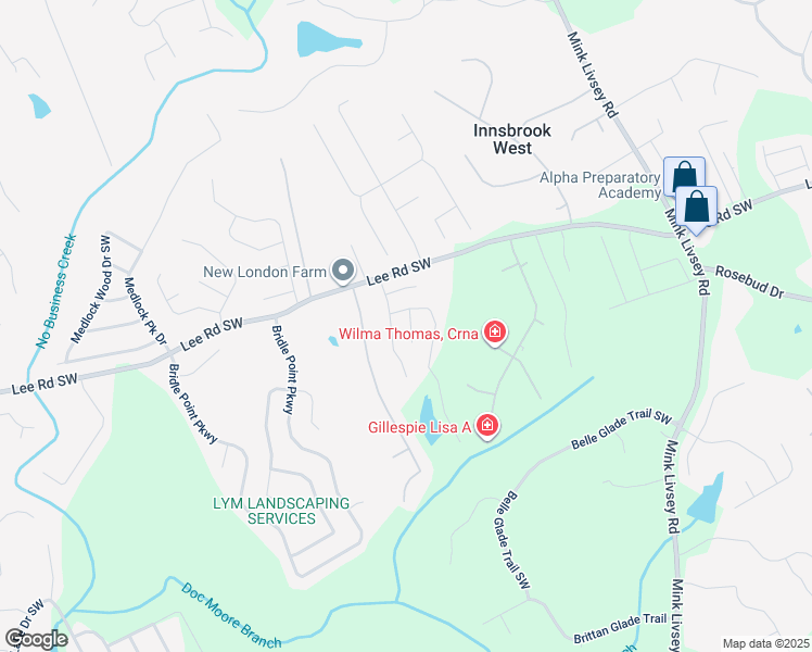 map of restaurants, bars, coffee shops, grocery stores, and more near 4581 Sagebrush Court in Snellville