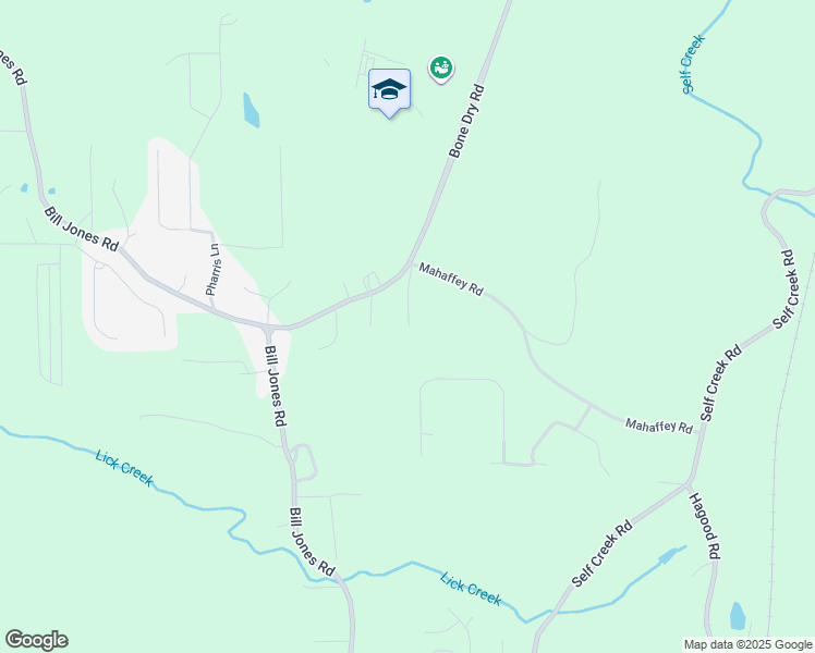 map of restaurants, bars, coffee shops, grocery stores, and more near 1905 Mahaffey Road in Kimberly