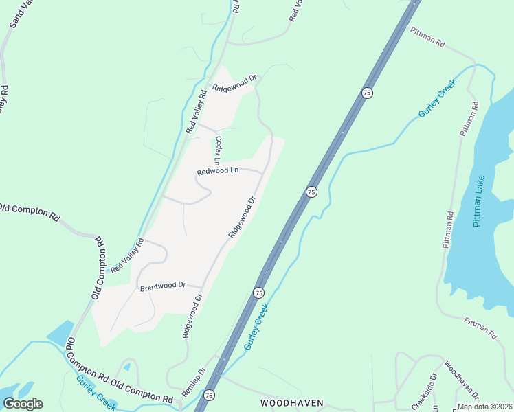 map of restaurants, bars, coffee shops, grocery stores, and more near 840 Ridgewood Drive in Remlap