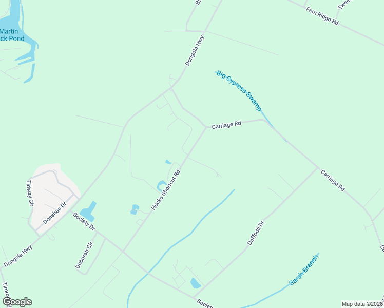 map of restaurants, bars, coffee shops, grocery stores, and more near 6080 Cypress Swamp Road in Conway