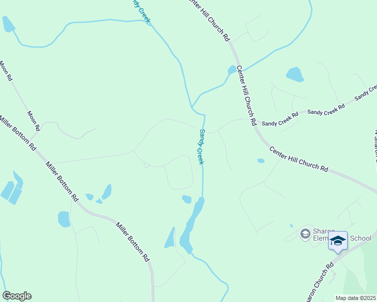 map of restaurants, bars, coffee shops, grocery stores, and more near 2735 Sandy Creek Circle in Loganville