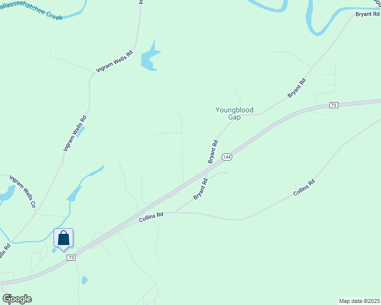 map of restaurants, bars, coffee shops, grocery stores, and more near 146 Kenyon Drive in Ohatchee