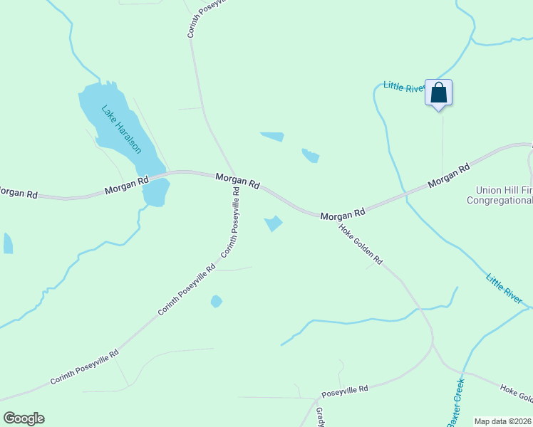 map of restaurants, bars, coffee shops, grocery stores, and more near 1279 Morgan Road in Bremen