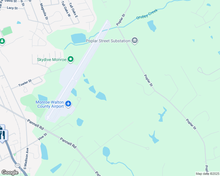 map of restaurants, bars, coffee shops, grocery stores, and more near in Between