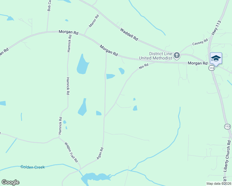 map of restaurants, bars, coffee shops, grocery stores, and more near 770 Nix Road in Bremen