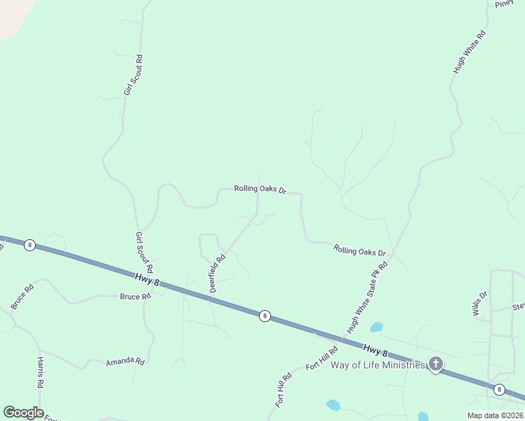 map of restaurants, bars, coffee shops, grocery stores, and more near 567 Rolling Oaks Drive in Grenada