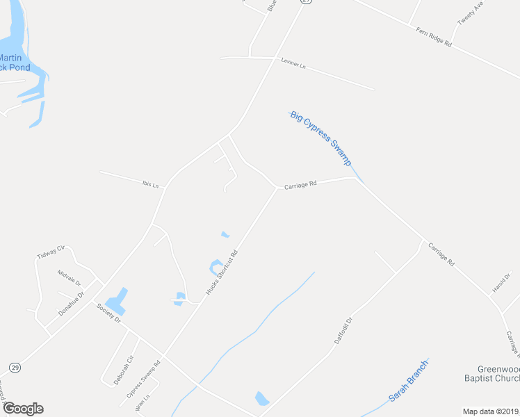 map of restaurants, bars, coffee shops, grocery stores, and more near 6066 Cypress Swamp Road in Conway