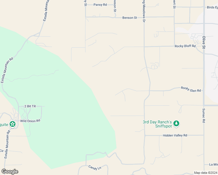 map of restaurants, bars, coffee shops, grocery stores, and more near 16200 Rocky Glen Road in Perris