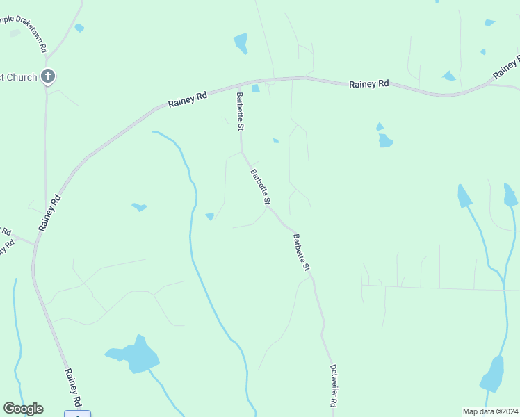 map of restaurants, bars, coffee shops, grocery stores, and more near 219 Barbette Street in Temple