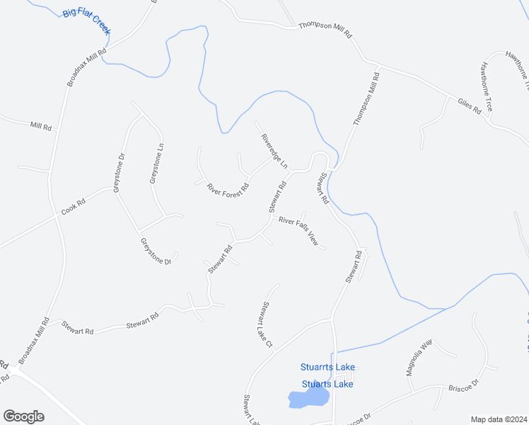 map of restaurants, bars, coffee shops, grocery stores, and more near 3189 Stewart Road in Monroe