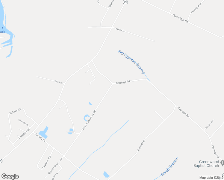 map of restaurants, bars, coffee shops, grocery stores, and more near 6065 Cypress Swamp Road in Conway